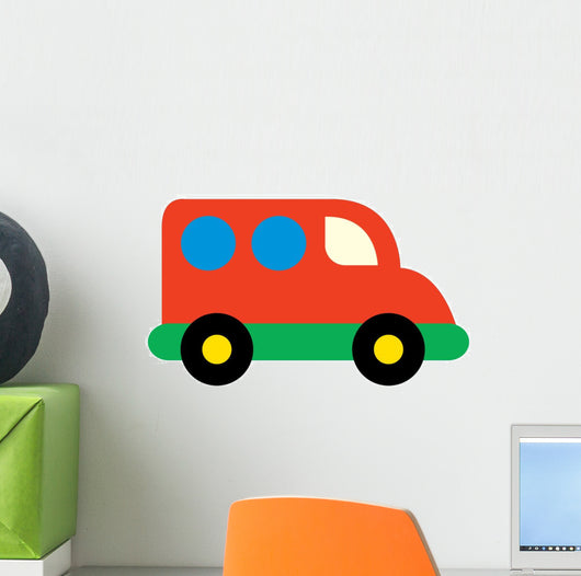Cute Truck Wall Decal