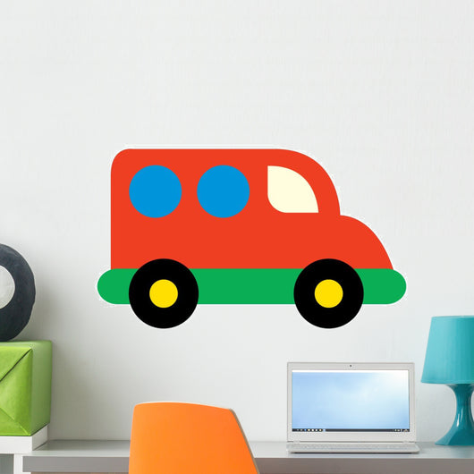 Cute Truck Wall Decal