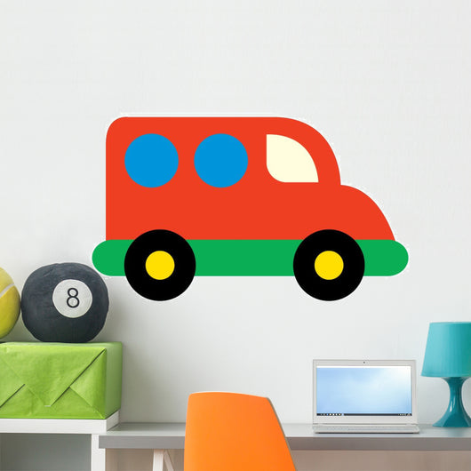 Cute Truck Wall Decal