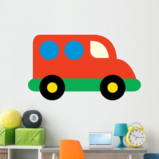 Cute Truck Wall Decal