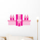 Pink Princess Castle Wall Decal