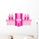 Pink Princess Castle Wall Decal