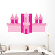 Pink Princess Castle Wall Decal