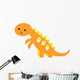 Cute Little Baby Dinosaur Wall Decal
