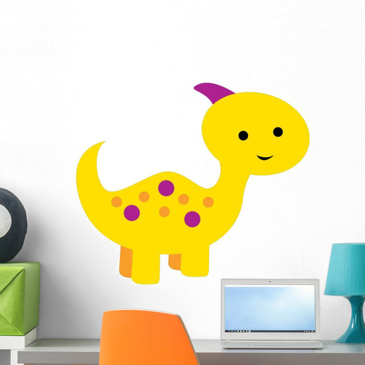 Cute Little Dinosaur Wall Decal