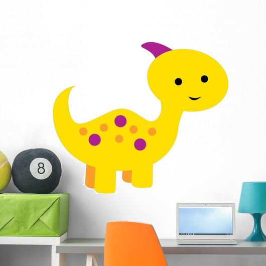 Cute Little Dinosaur Wall Decal