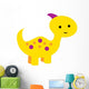 Cute Little Dinosaur Wall Decal