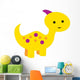 Cute Little Dinosaur Wall Decal