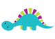 Cute Little Dinosaur Wall Decal