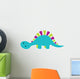 Cute Little Dinosaur Wall Decal