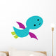 Cute Little Dinosaur Wall Decal