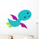 Cute Little Dinosaur Wall Decal