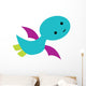 Cute Little Dinosaur Wall Decal