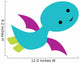 Cute Little Dinosaur Wall Decal