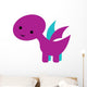 Cute Little Dinosaur Wall Decal