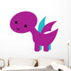 Cute Little Dinosaur Wall Decal