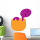 Cute Little Dinosaur Wall Decal