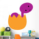 Cute Little Dinosaur Wall Decal