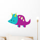 Cute Little Dinosaur Wall Decal