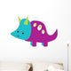 Cute Little Dinosaur Wall Decal