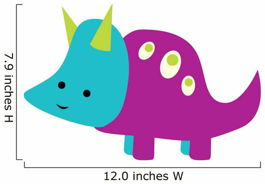 Cute Little Dinosaur Wall Decal