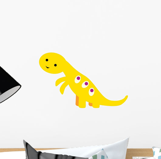 Cute Little Dinosaur Wall Decal