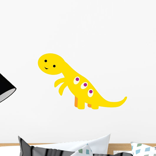 Cute Little Dinosaur Wall Decal