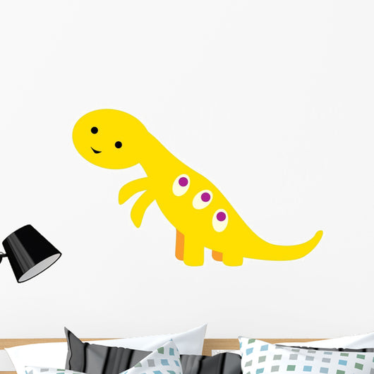 Cute Little Dinosaur Wall Decal