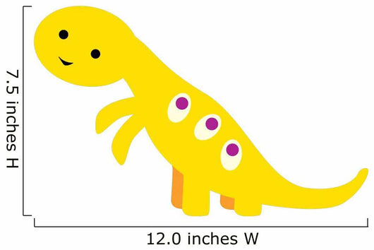 Cute Little Dinosaur Wall Decal