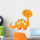 Cute Little Dinosaur Wall Decal