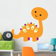 Cute Little Dinosaur Wall Decal