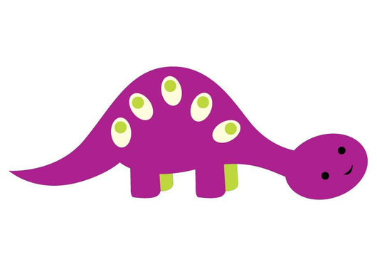Cute Little Dinosaur Wall Decal