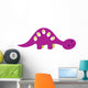 Cute Little Dinosaur Wall Decal