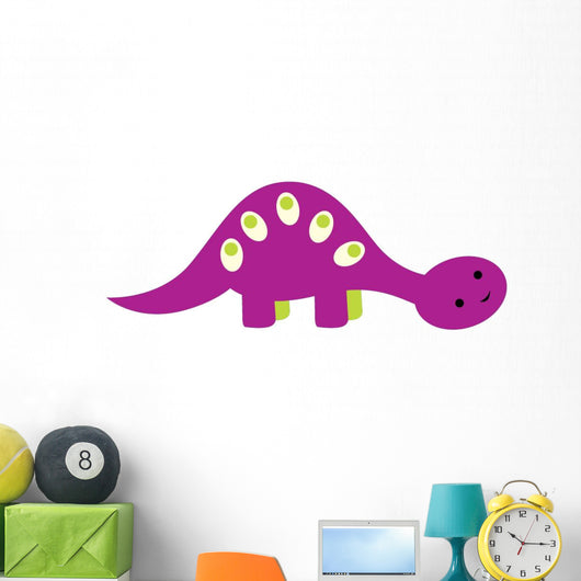 Cute Little Dinosaur Wall Decal