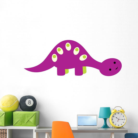 Cute Little Dinosaur Wall Decal