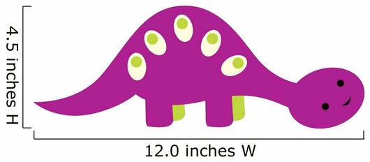Cute Little Dinosaur Wall Decal