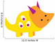 Cute Little Dinosaur Wall Decal