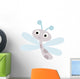 Cute Little Dragonfly Wall Decal