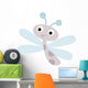 Cute Little Dragonfly Wall Decal
