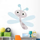 Cute Little Dragonfly Wall Decal