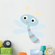 Cute Little Dragonfly Wall Decal