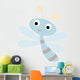 Cute Little Dragonfly Wall Decal