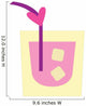 Cute Little Drink Wall Decal