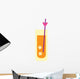 Cute Little Orange Juice Wall Decal