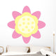 Cute Little Sunflower Wall Decal