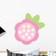 Cute Little Pink Flower Wall Decal