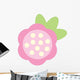 Cute Little Pink Flower Wall Decal