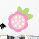 Cute Little Pink Flower Wall Decal