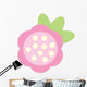 Cute Little Pink Flower Wall Decal