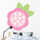 Cute Little Pink Flower Wall Decal